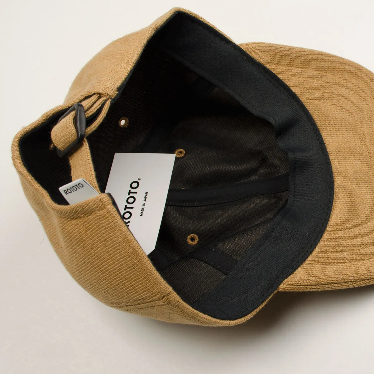 RoToTo - OG 6 Panel Knit Cap - Brown