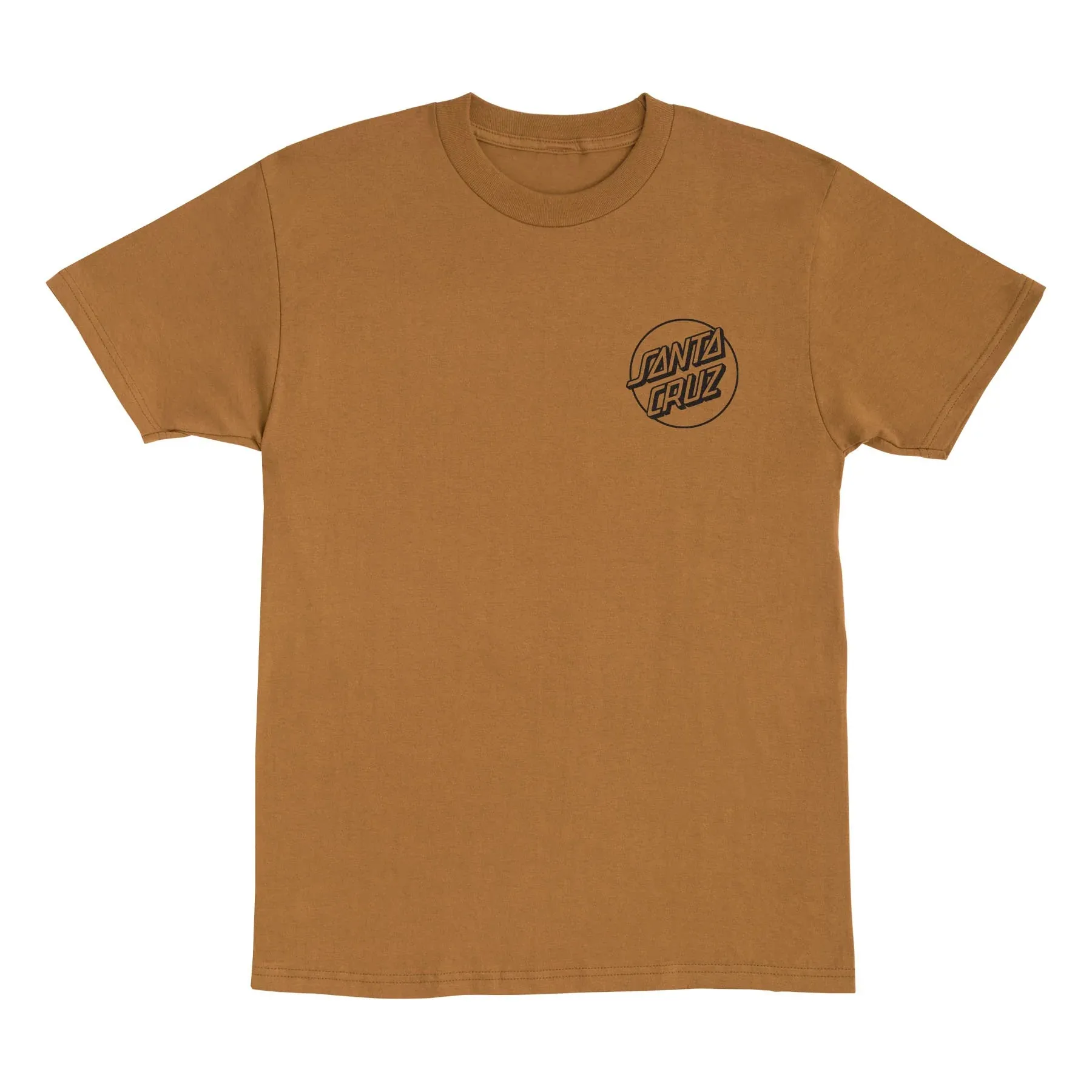 SANTA CRUZ Opus Dot Mens Graphic T-Shirt - Brown