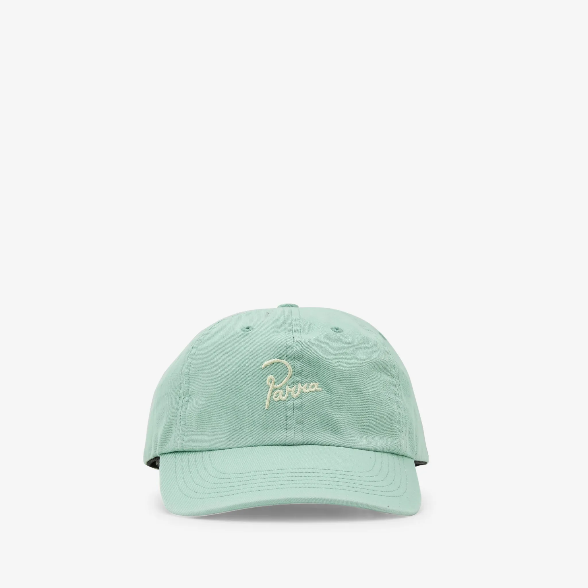 Script Logo 6 Panel Hat Sage Green