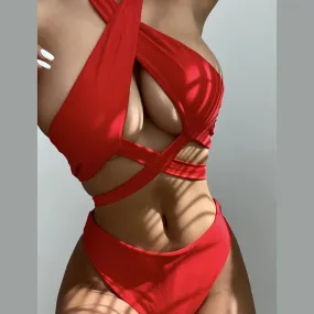 Sexy Halter Bikini Swimwear & Beachwear