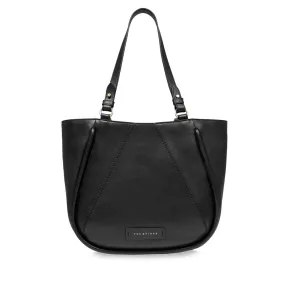 Shopping Bag Donna THE BRIDGE linea Brigida in Pelle Nera