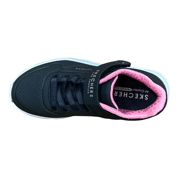 Skechers Uno Lite 310451L/BKRG black-rose gold