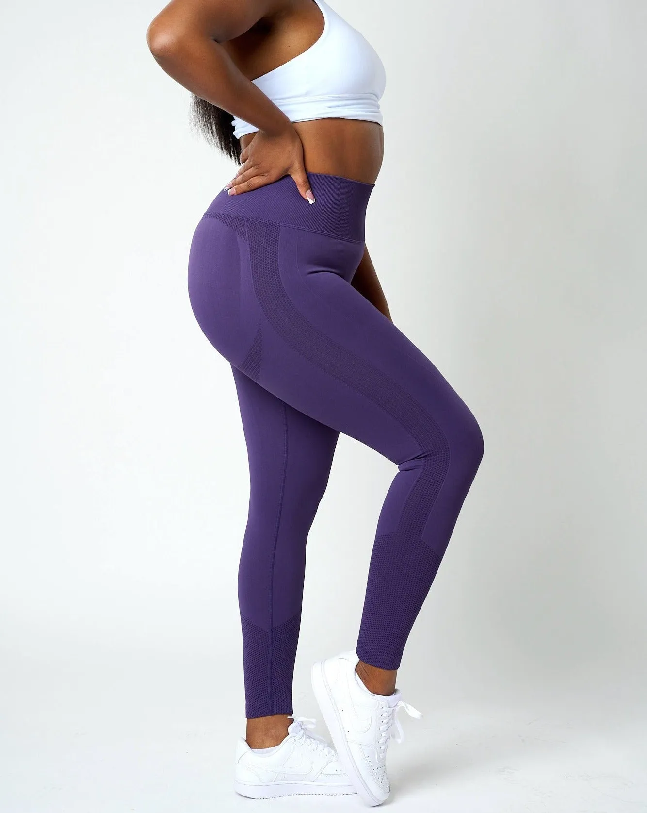 Sujey Scrunch Leggings - Amethyst