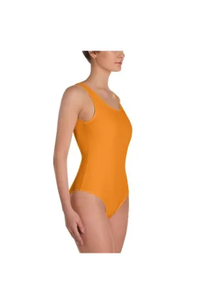 Turmeric One-Piece Swimsuit