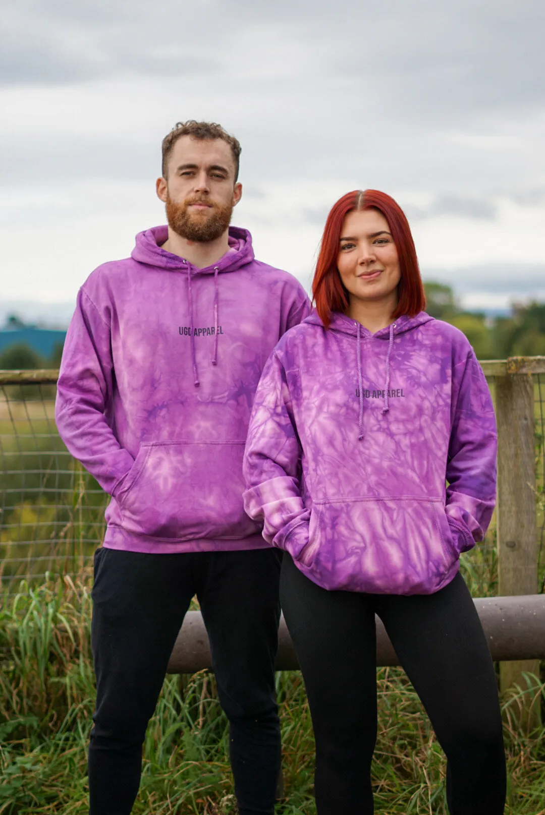 UGD Apparel Tie Dye Unisex Hoodie in 5 colours