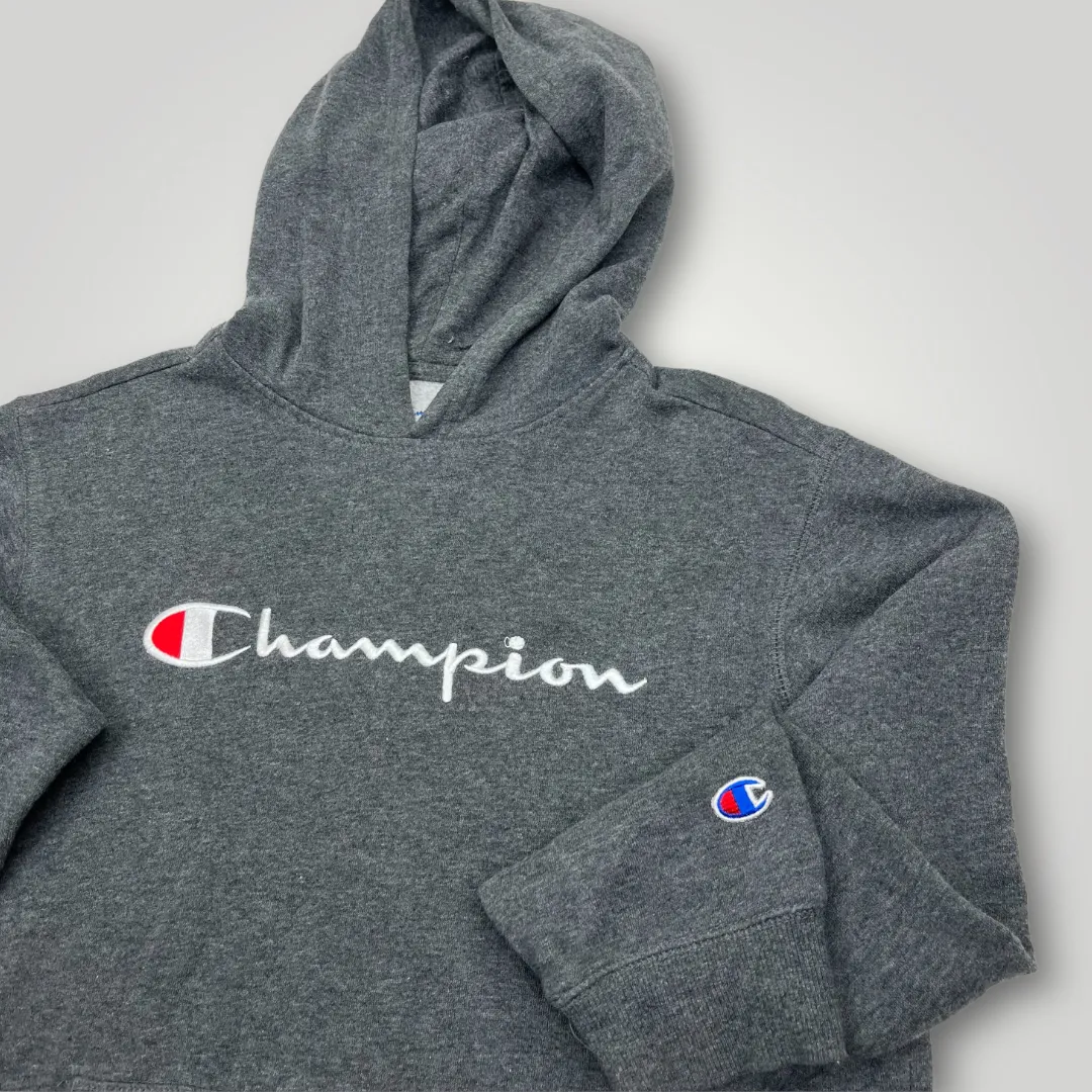 Vintage Champion Embroidered Hoodie (Women’s XL)