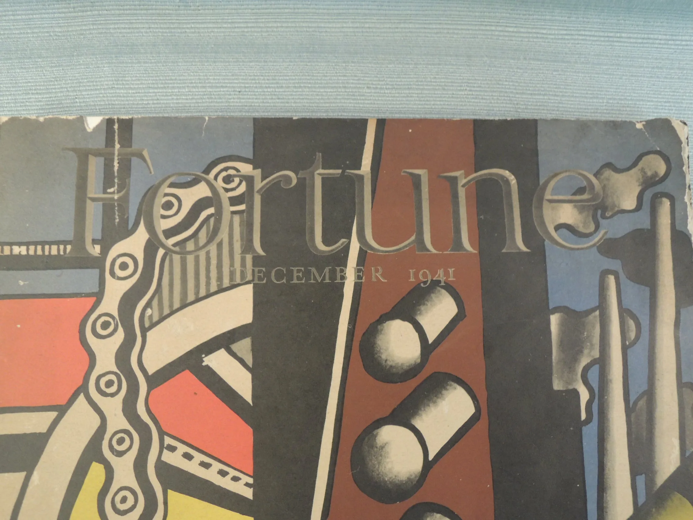 Vintage Fortune Magazine December 1941 - RARE - Good Condition