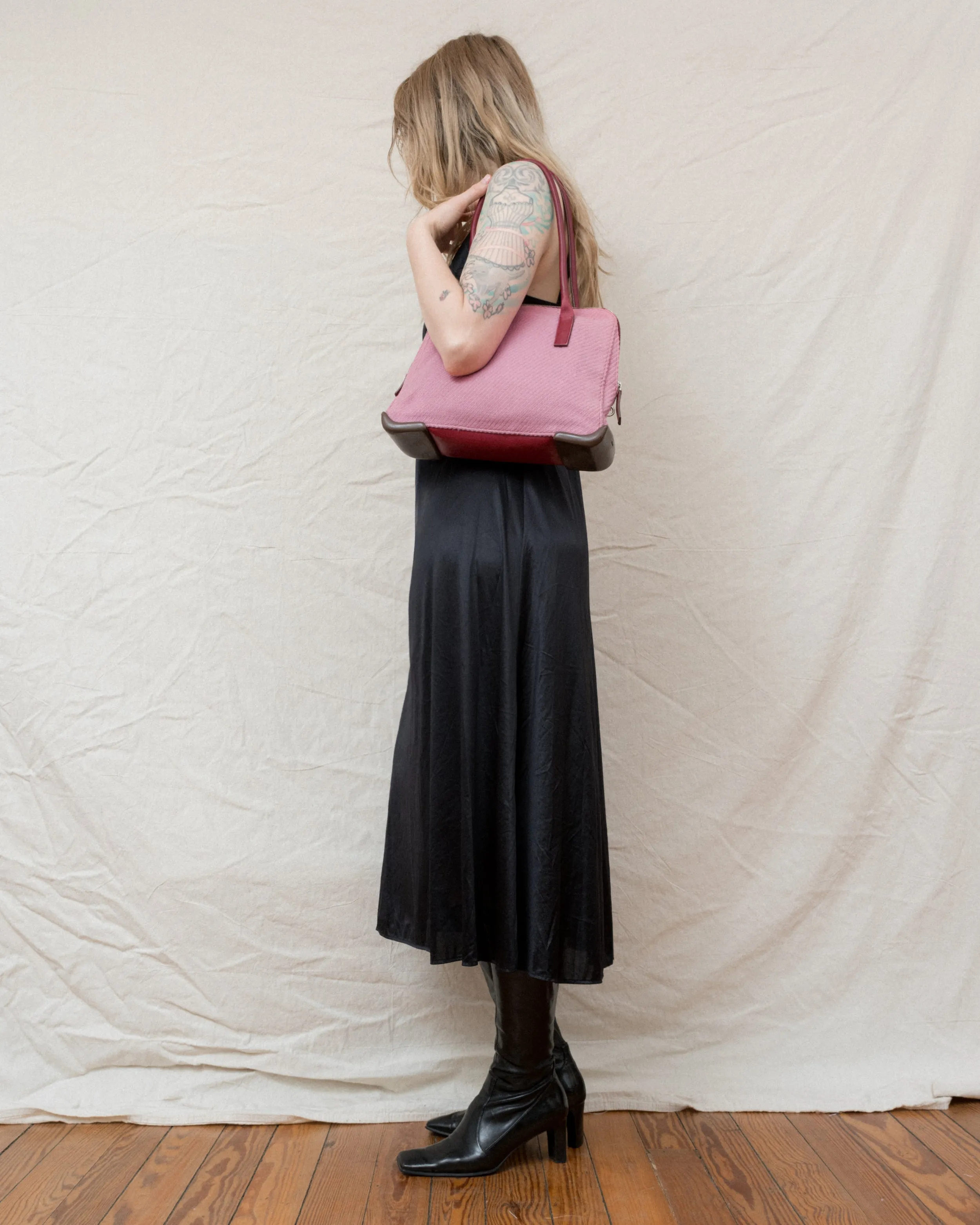 Vintage PRADA Pink Shoulder Bag