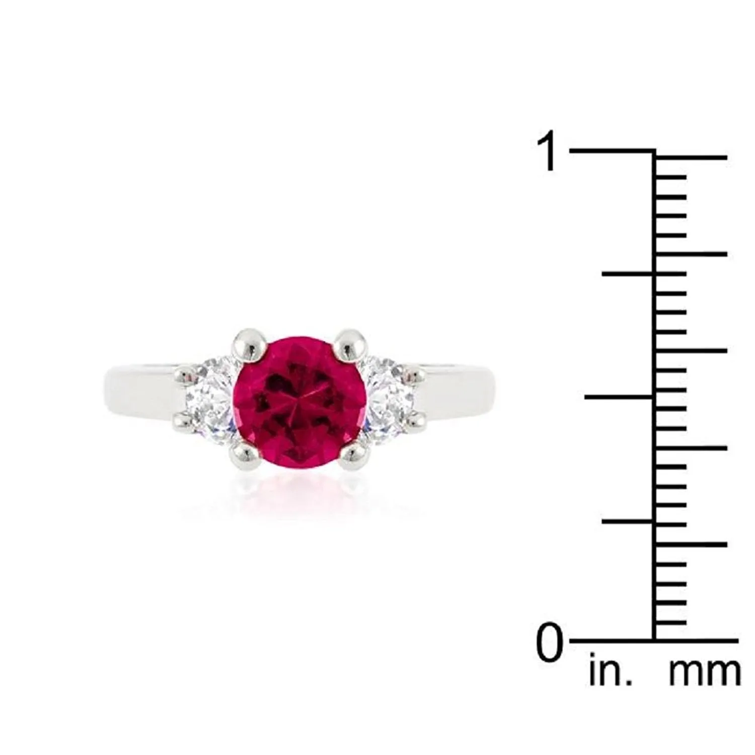 WildKlass Mini Pink Tourmaline Triplet Ring