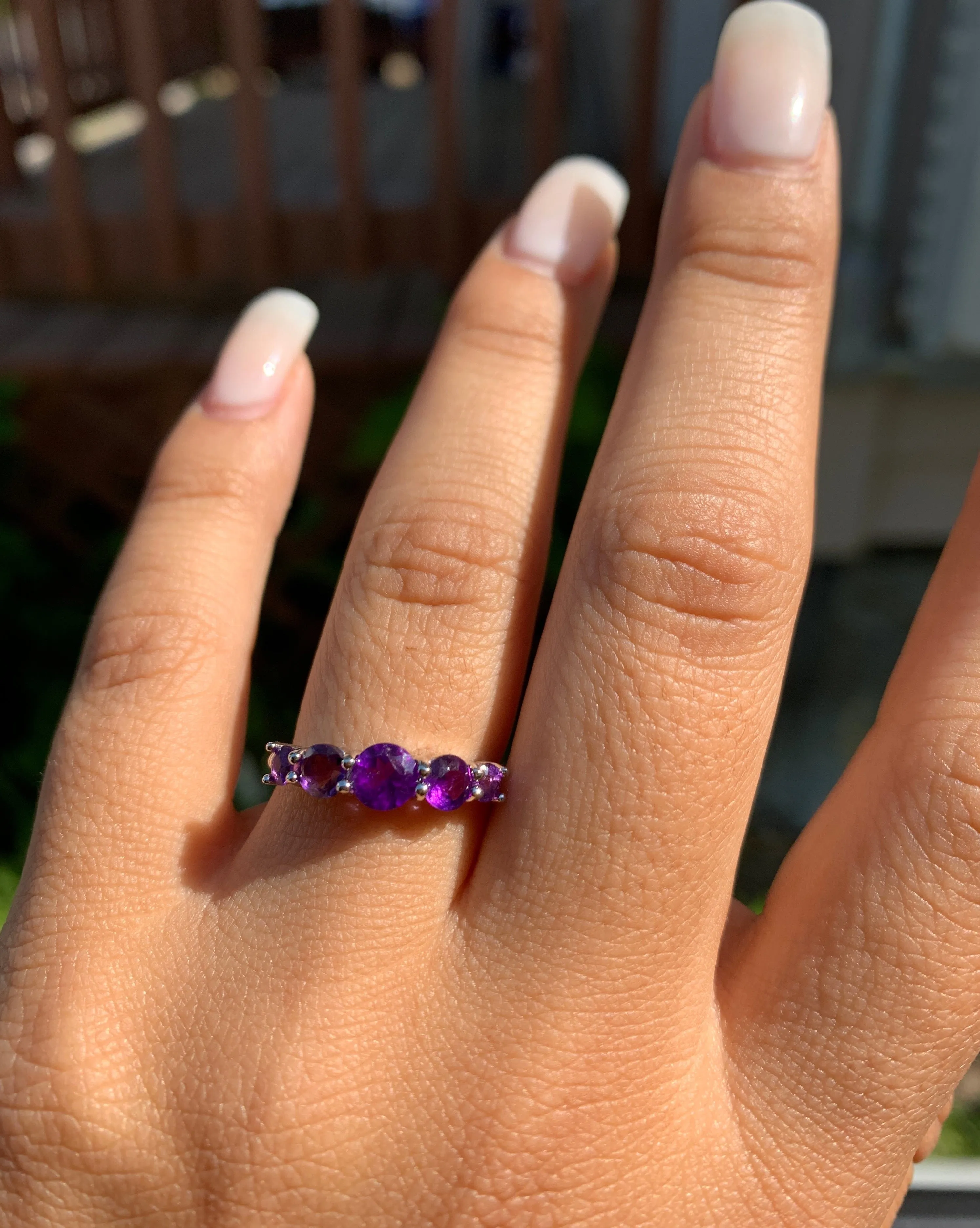 ZARA AMETHYST RING