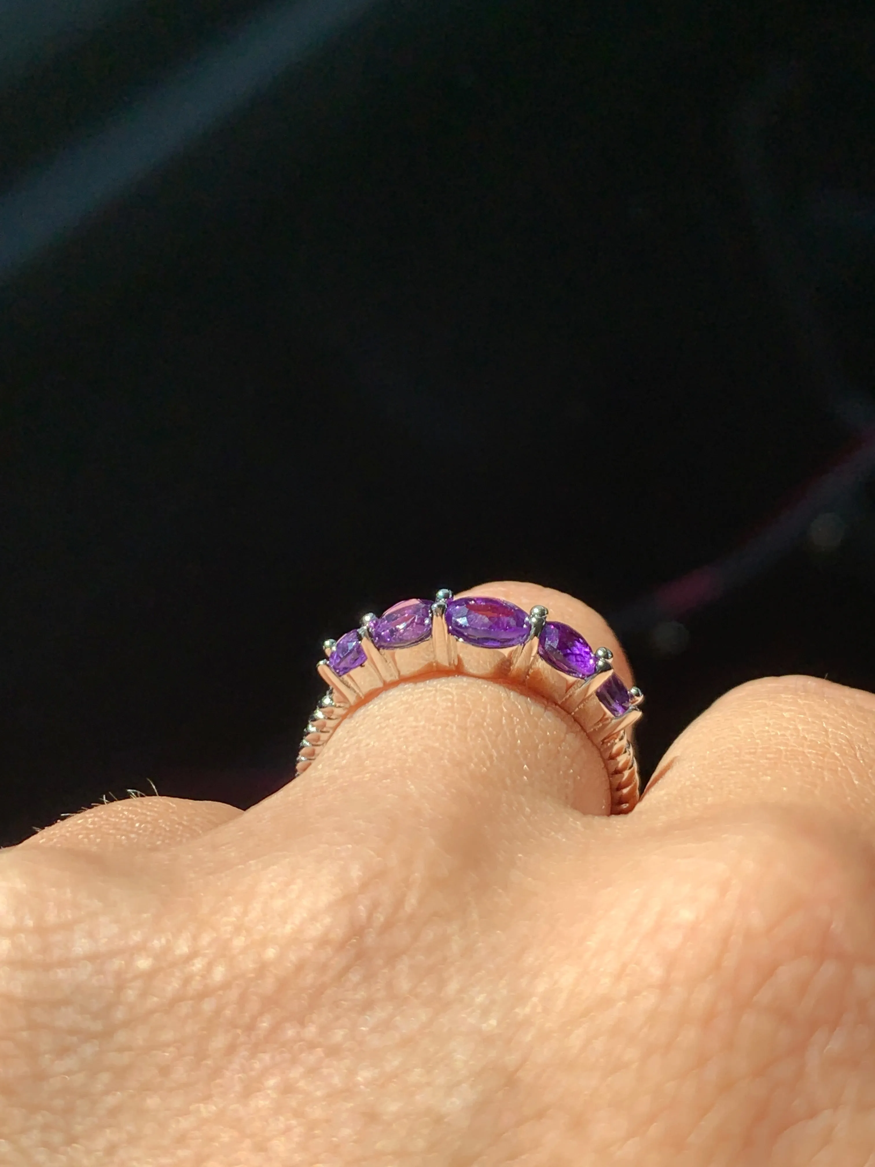 ZARA AMETHYST RING