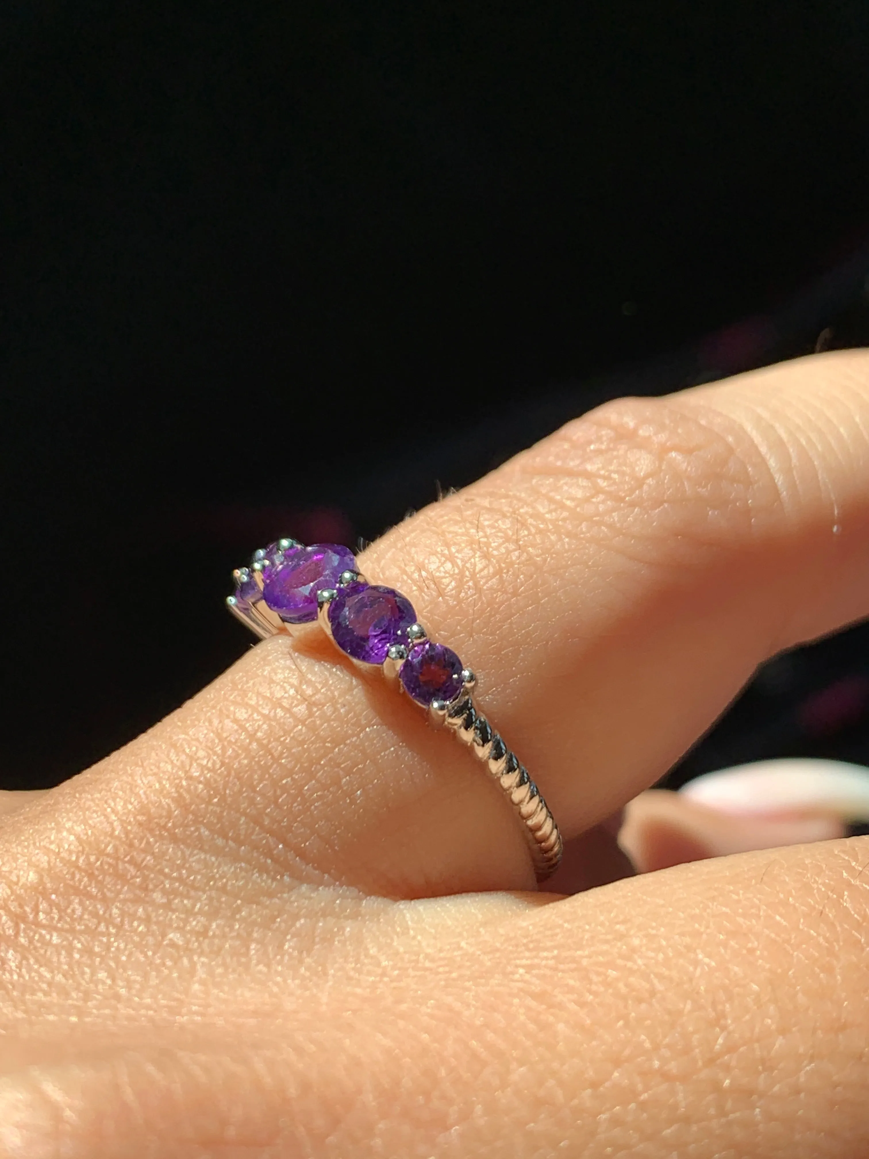 ZARA AMETHYST RING